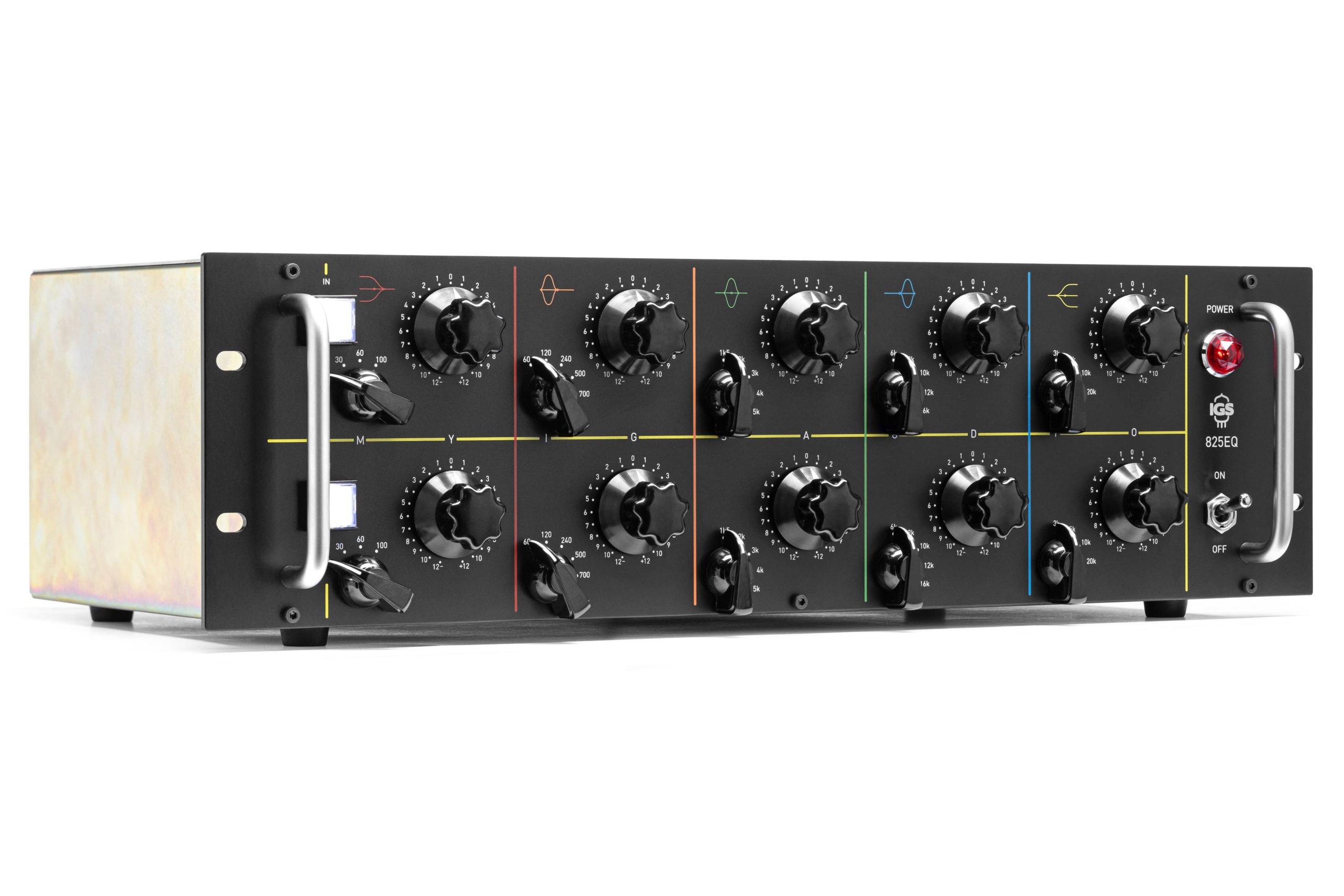 IGS Audio 825EQ – fem-bånds rør-mastering-EQ i 3U rack