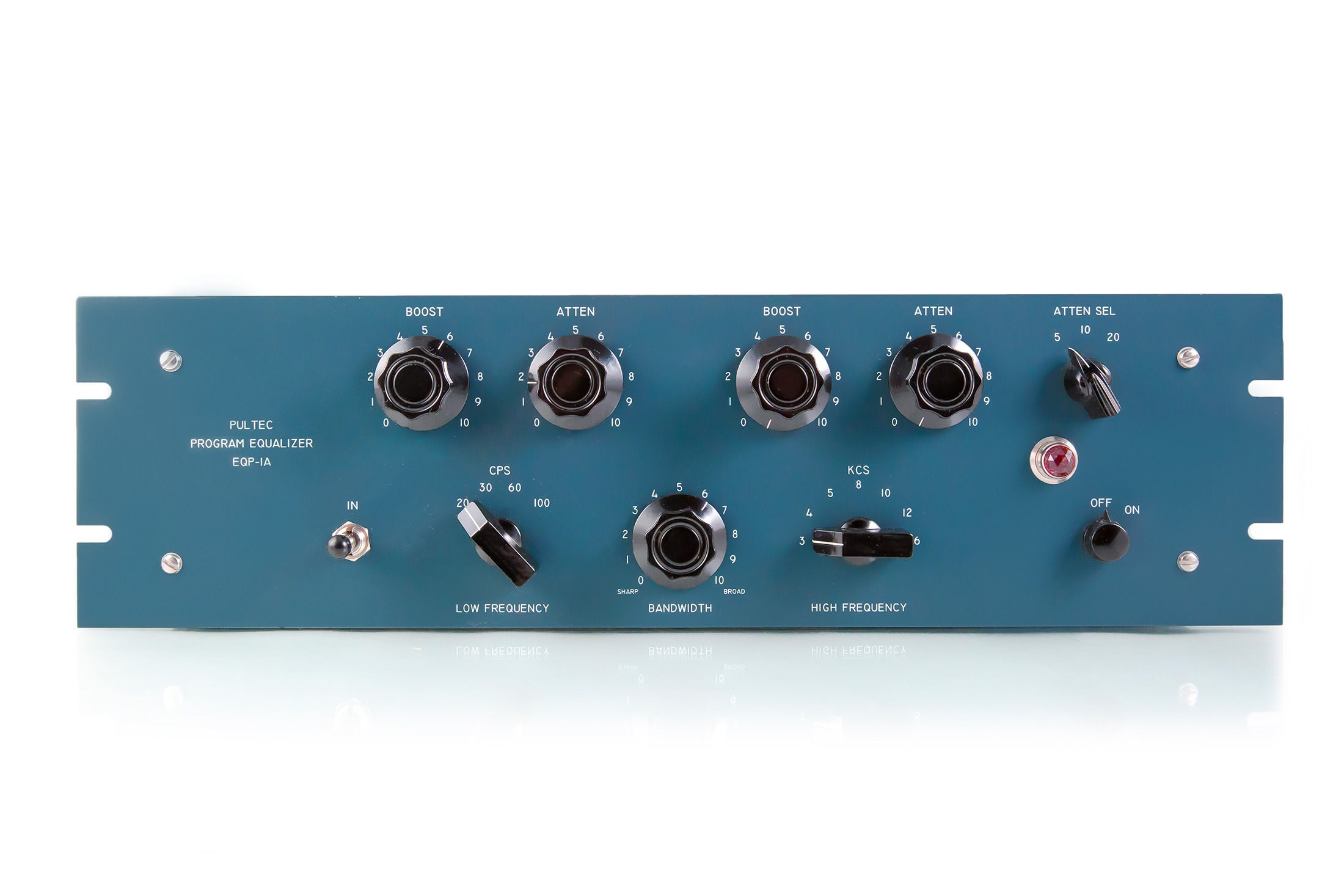 Pultec EQP-1A – Program EQ (3RU, Rør)